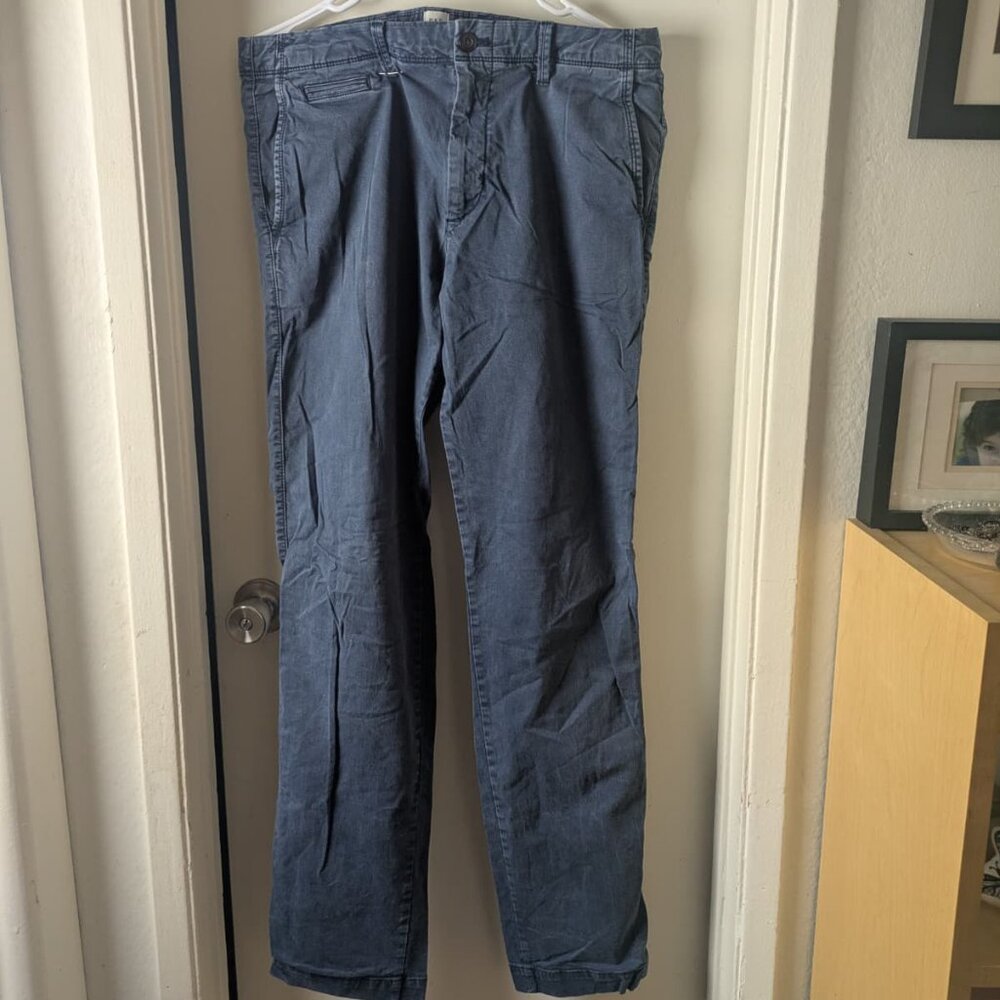 Gap's Vintage Slim Stretch Jeans 34 x 34 Tapestry Navy Blue